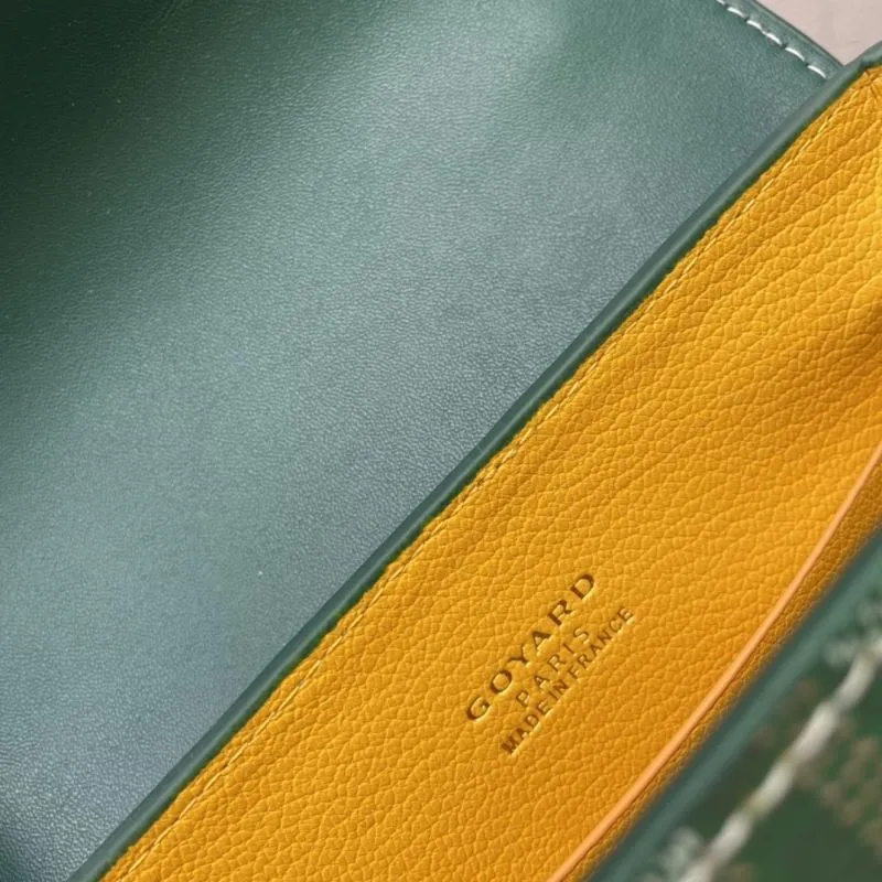 Goyard Green Top Handle Bag 496 - Image 8