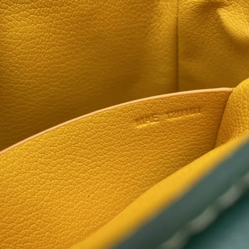Goyard Green Top Handle Bag 496 - Image 9