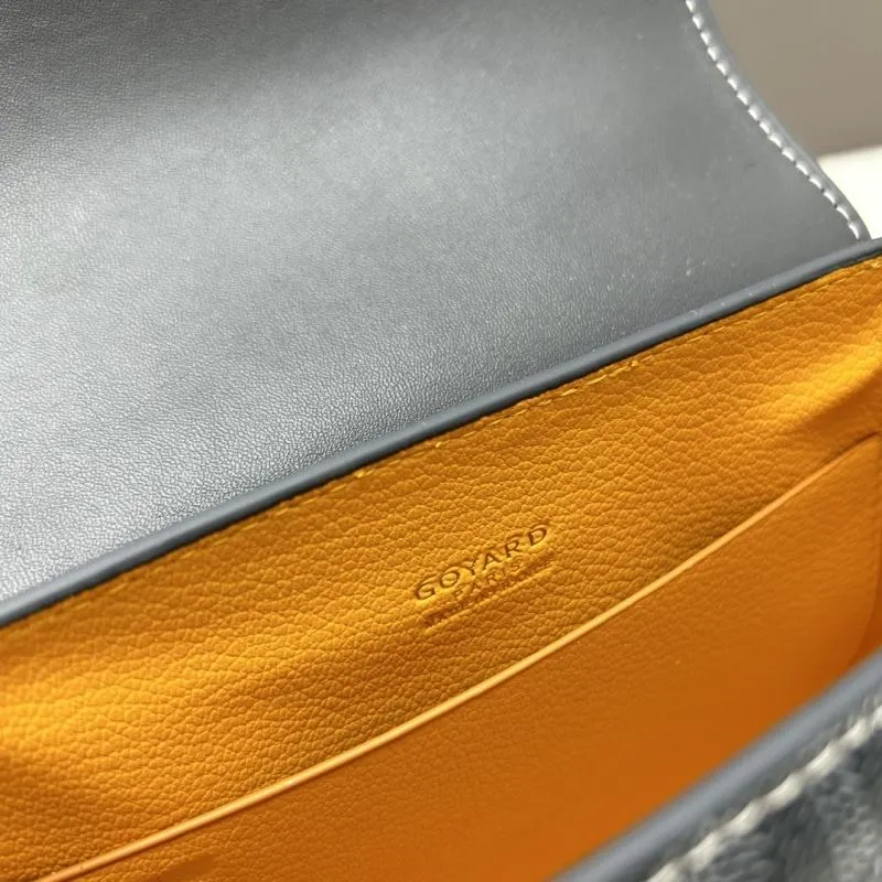 Goyard Dark Gray Top Handle Crossbody Bag 502 - Image 8
