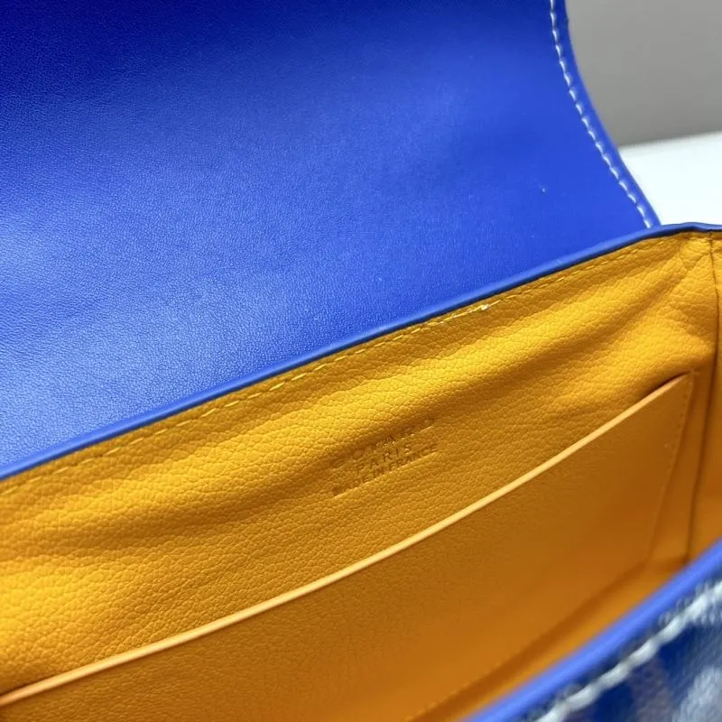 Goyard Blue Top Handle Bag 503 - Image 8