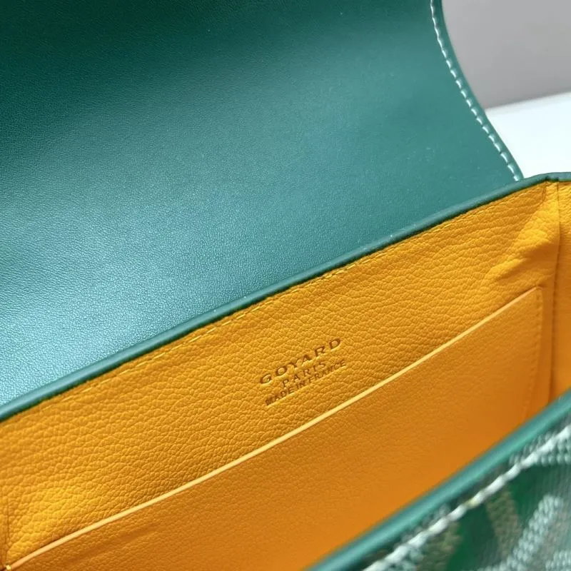 Goyard Green Top Handle Bag 505 - Image 8