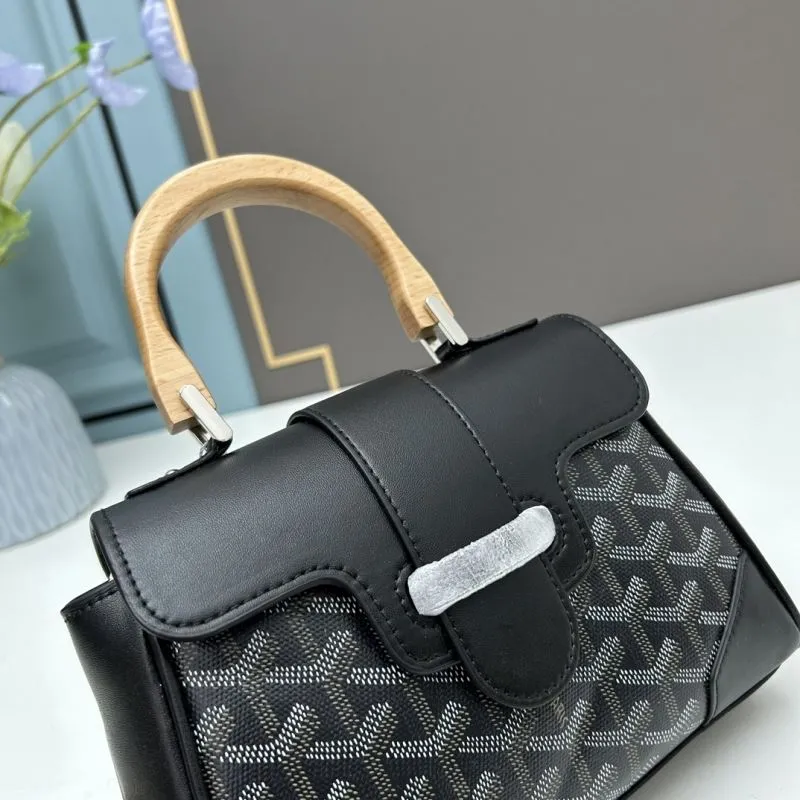 Goyard Black Top Handle Shoulder Bag 506 - Image 4