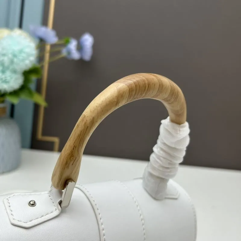 Goyard White Top Handle Handbag 532 - Image 6