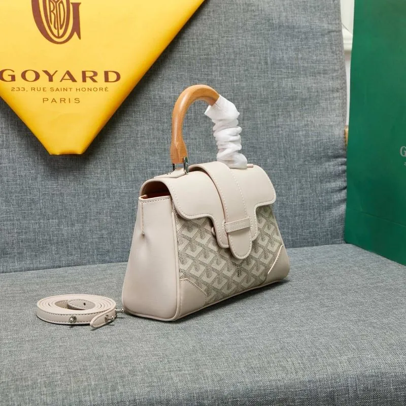 Alternative view of Goyard Beige Top Handle Crossbody Bag