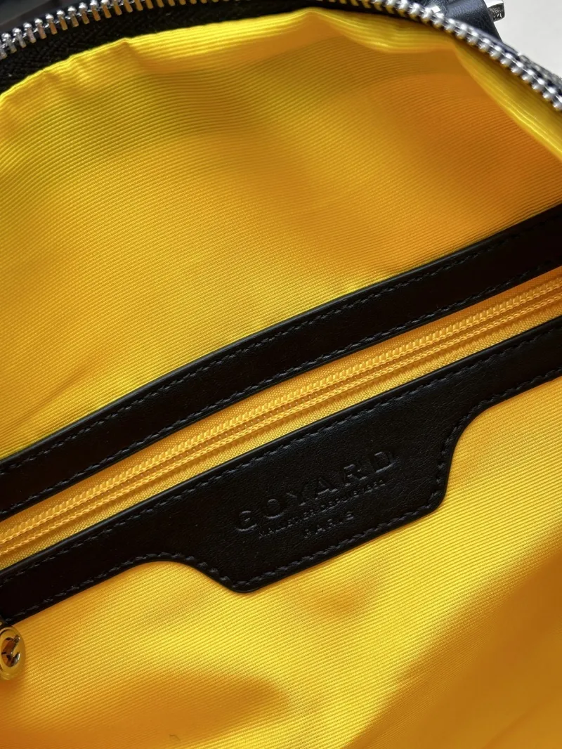 Goyard Black Monogram Travel Duffel Bag - Image 8