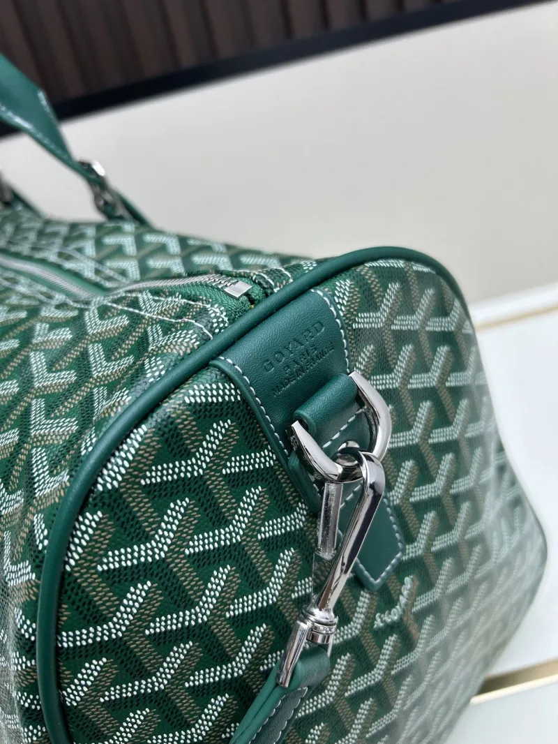 Goyard Green Travel Duffel Bag - Image 4