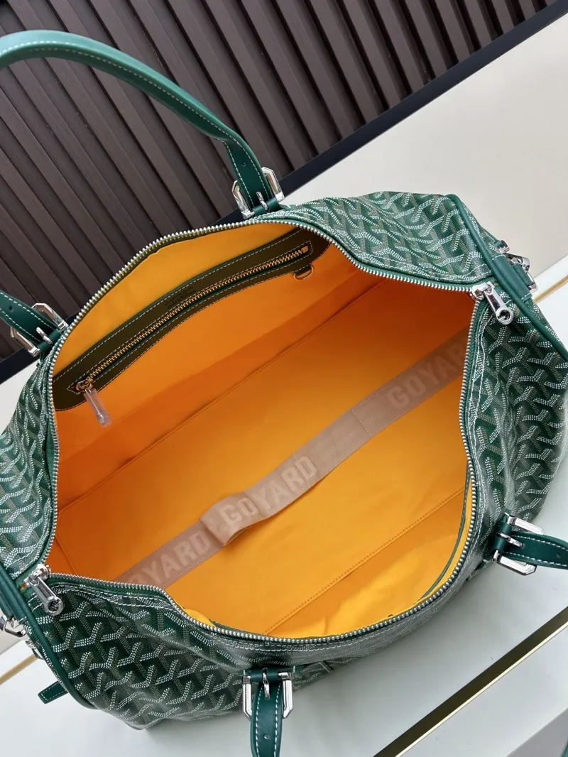 Goyard Green Travel Duffel Bag - Image 7