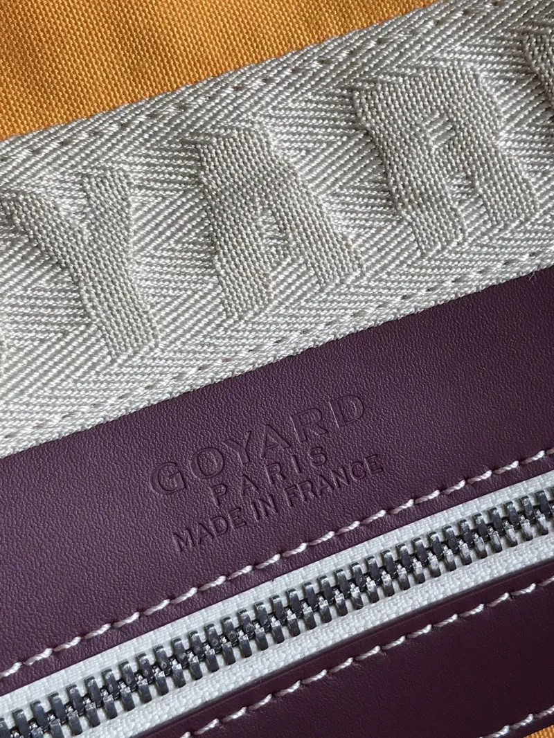 Goyard Burgundy Travel Duffle Bag 40 - Image 9