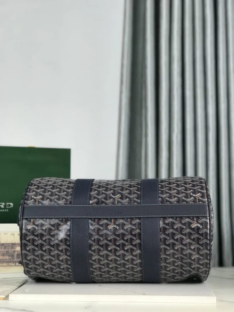 Goyard Navy Travel Duffel Bag - Image 6