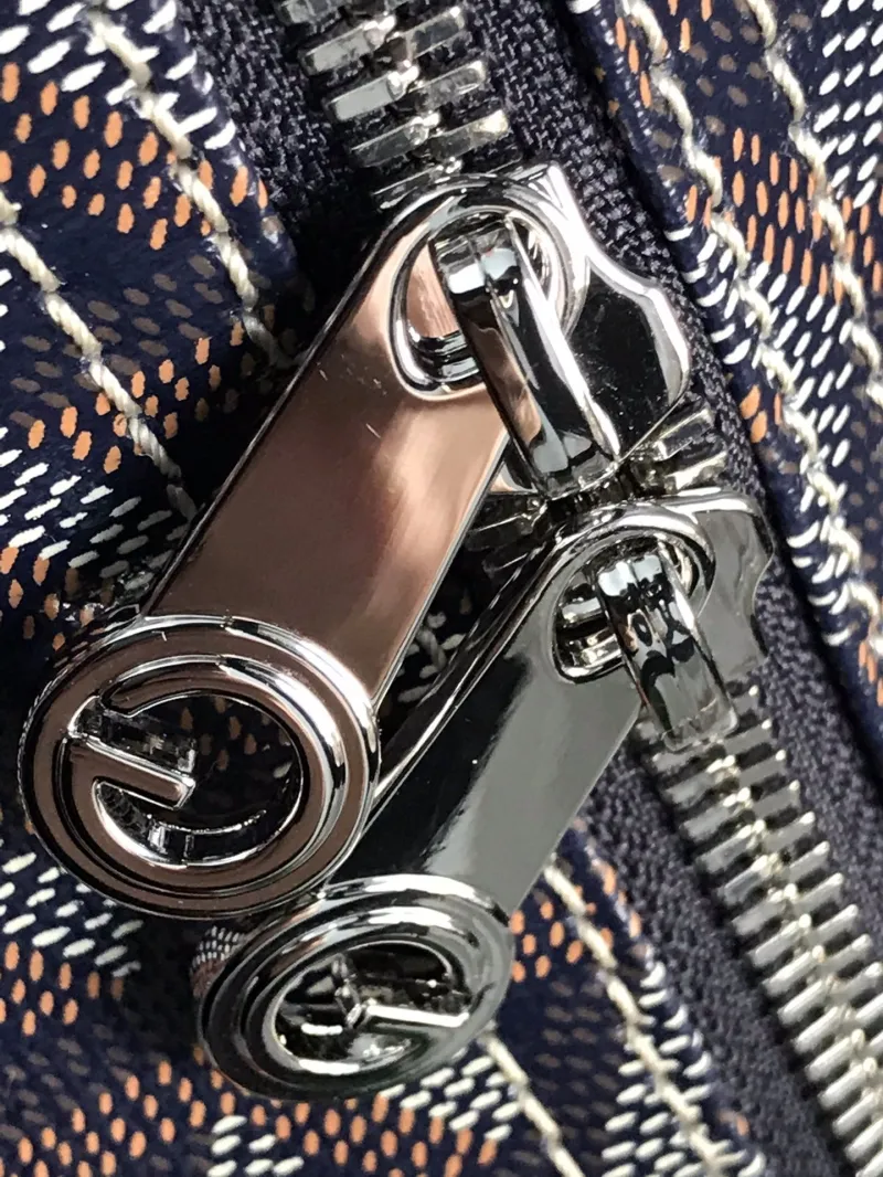 Goyard Navy Travel Duffel Bag - Image 8