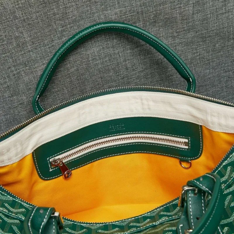 Goyard Green Travel Duffel Bag - Image 7