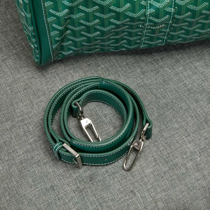 Goyard Green Travel Duffel Bag - Image 8