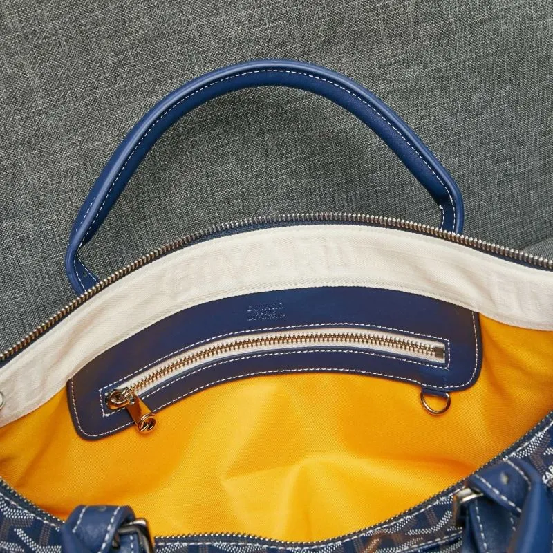 Goyard Blue 78 Travel Duffle Bag - Image 8