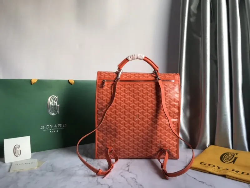 Alternative view of Goyard Orange Luxury Backpack