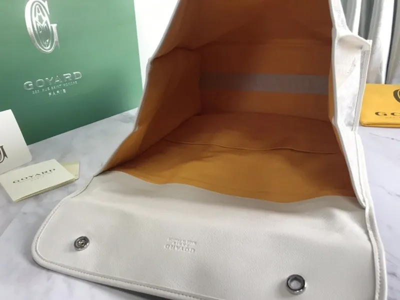 Goyard White Designer Backpack 52 - Image 7