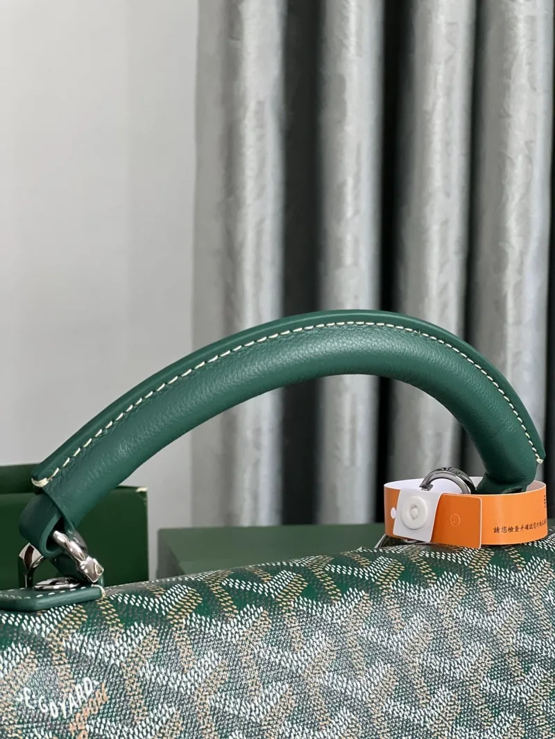 Goyard Luxury Green Backpack 54 - Image 4
