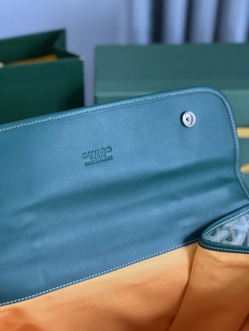 Goyard Luxury Green Backpack 54 - Image 6