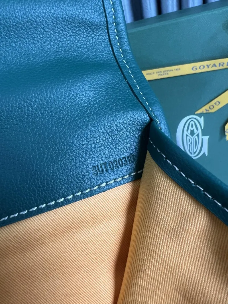 Goyard Luxury Green Backpack 54 - Image 9