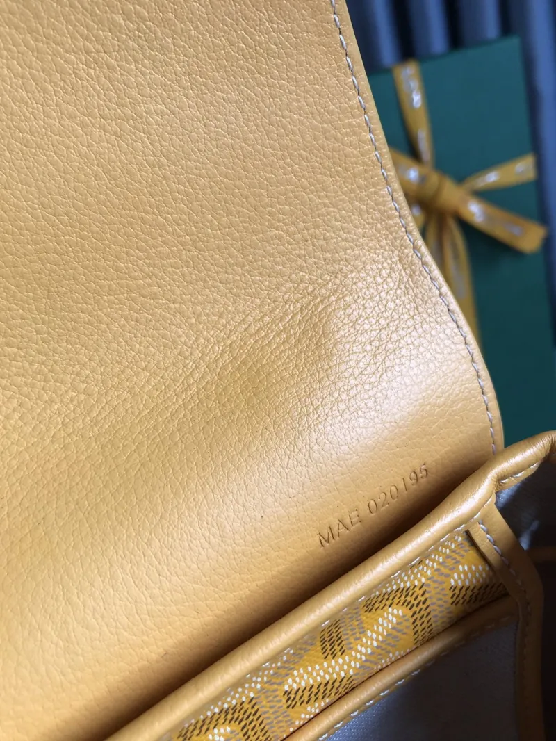 Goyard Yellow Backpack 63 - Image 9