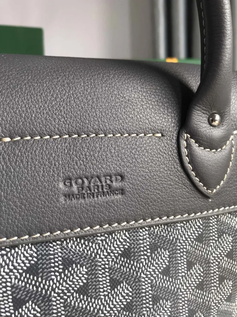 Goyard Dark Gray Mini Backpack 66 - Image 5