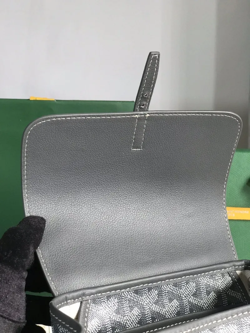 Goyard Dark Gray Mini Backpack 66 - Image 6