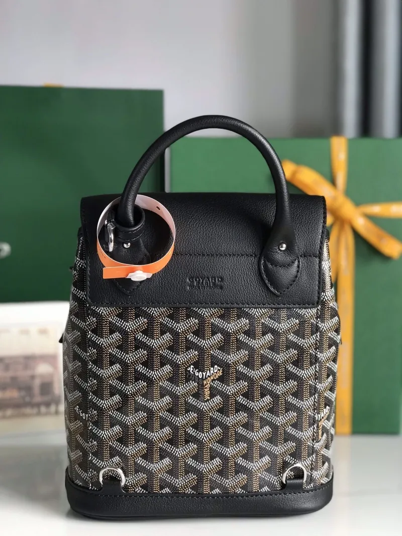 Goyard Black Mini Backpack 68 - Image 3