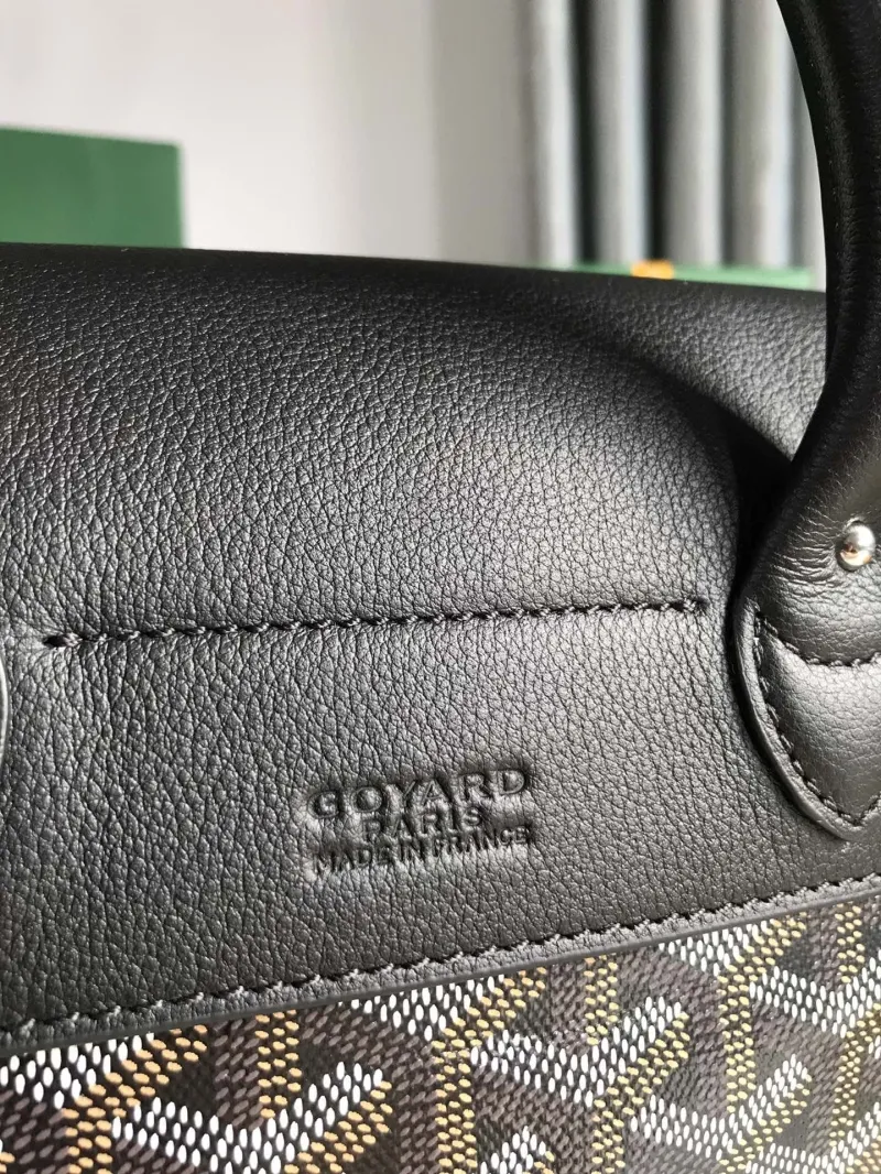 Goyard Black Mini Backpack 68 - Image 4