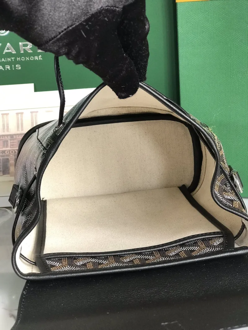 Goyard Black Mini Backpack 68 - Image 8