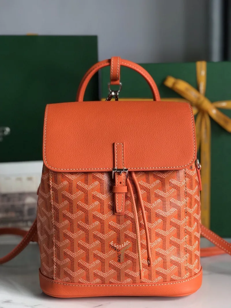 Goyard Orange Mini Backpack 78