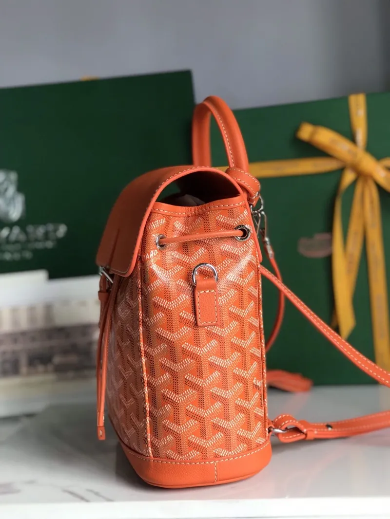 Alternative view of Goyard Orange Mini Backpack 78