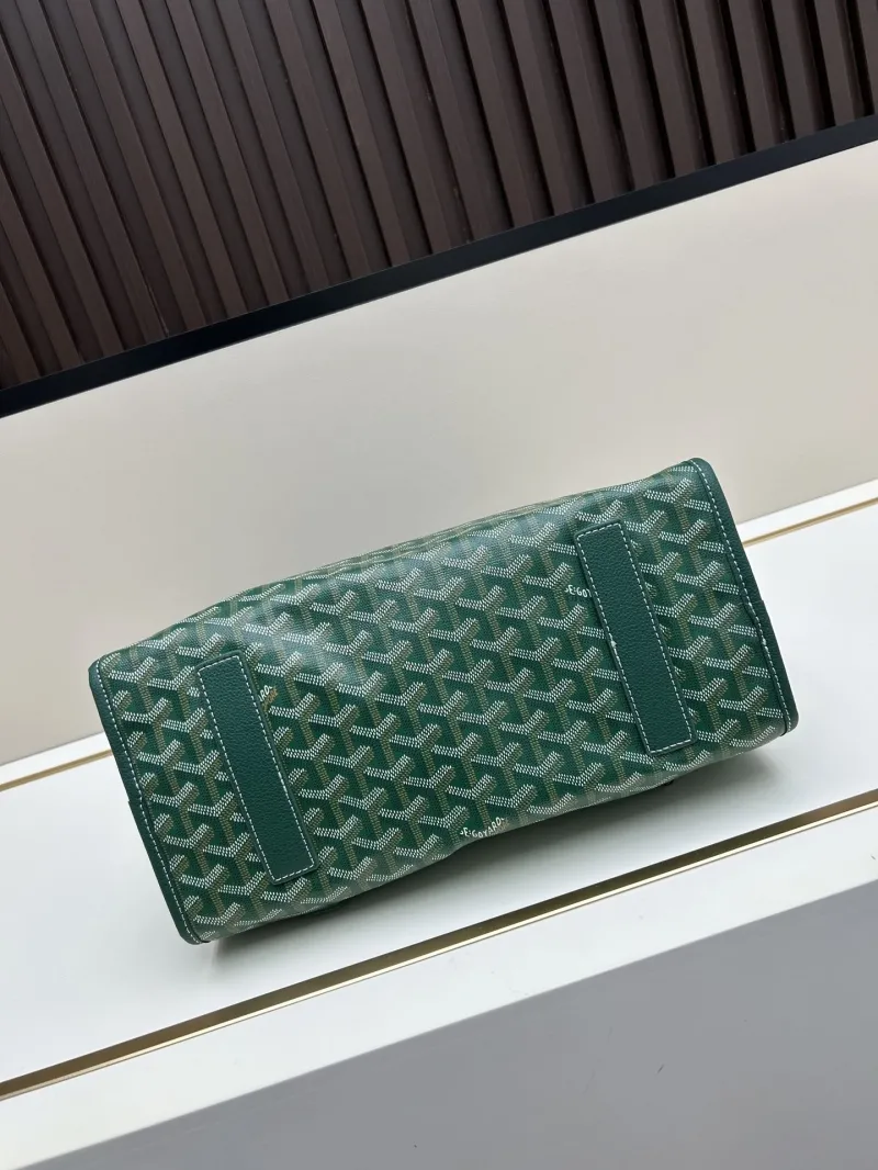Goyard Green Luxury Designer Backpack - Image 5