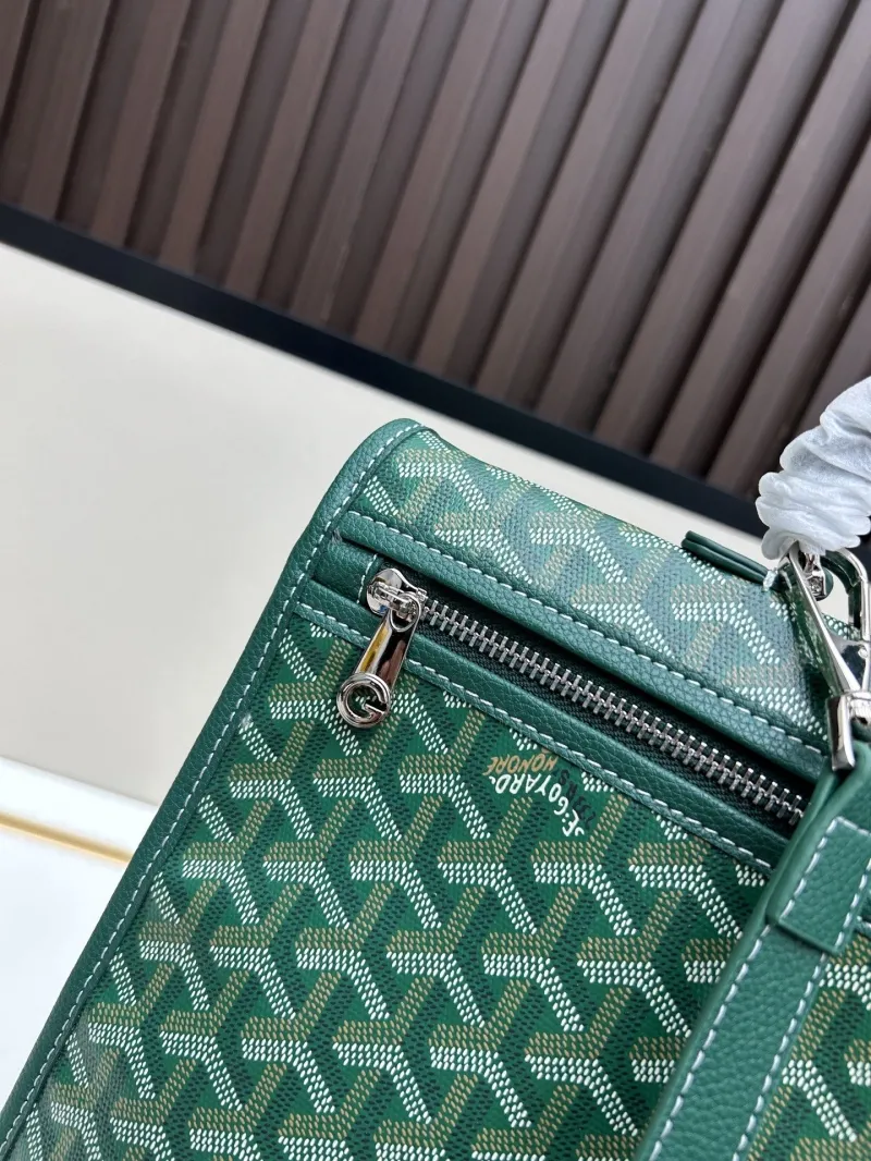 Goyard Green Luxury Designer Backpack - Image 6