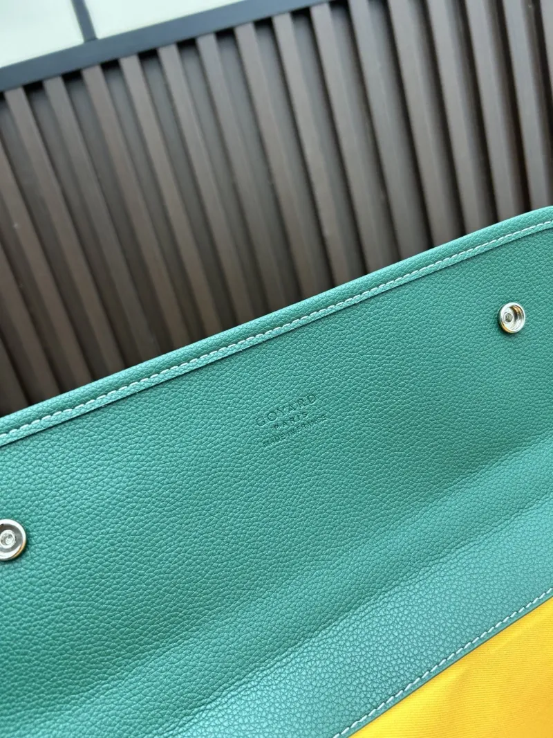 Goyard Green Luxury Designer Backpack - Image 8
