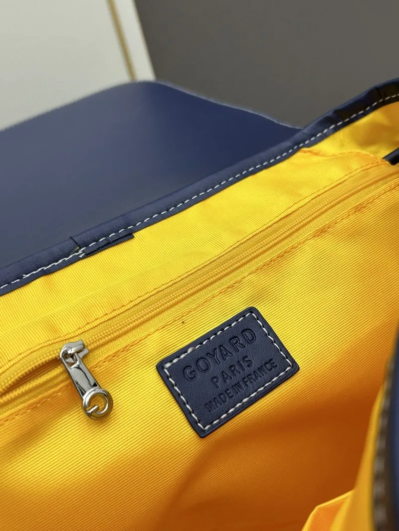 Goyard Navy Blue Backpack 128 - Image 9