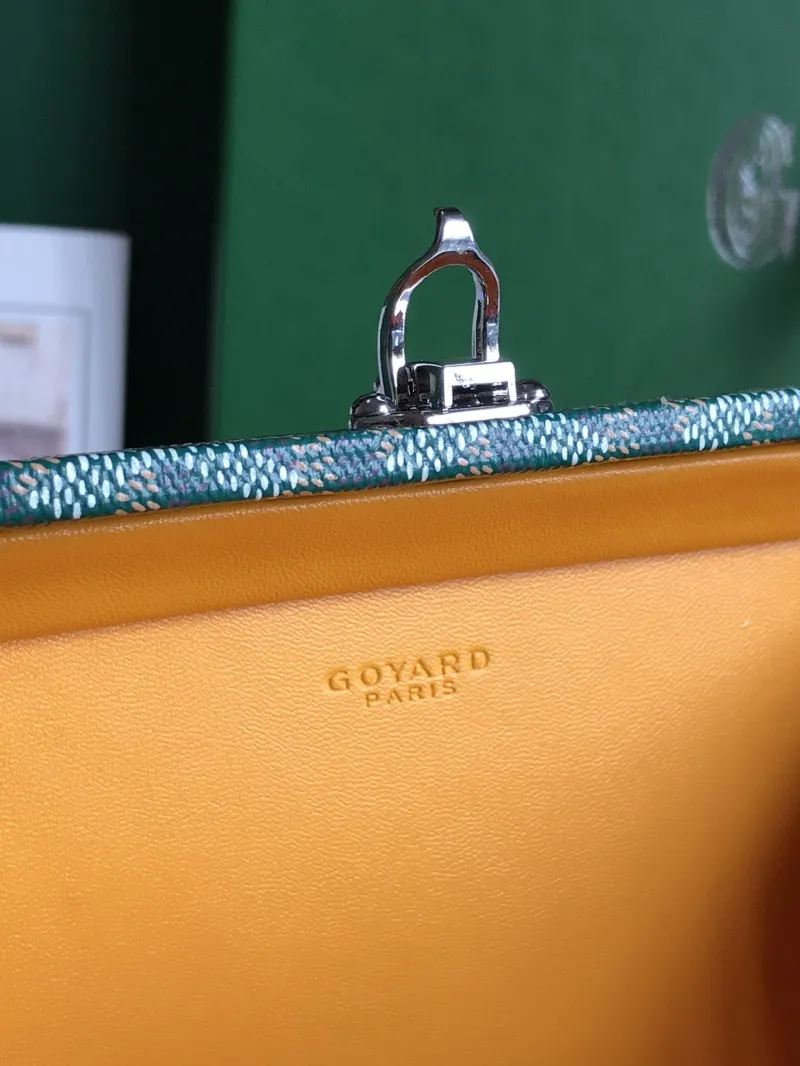 Goyard Green Crossbody Box Bag - Image 8