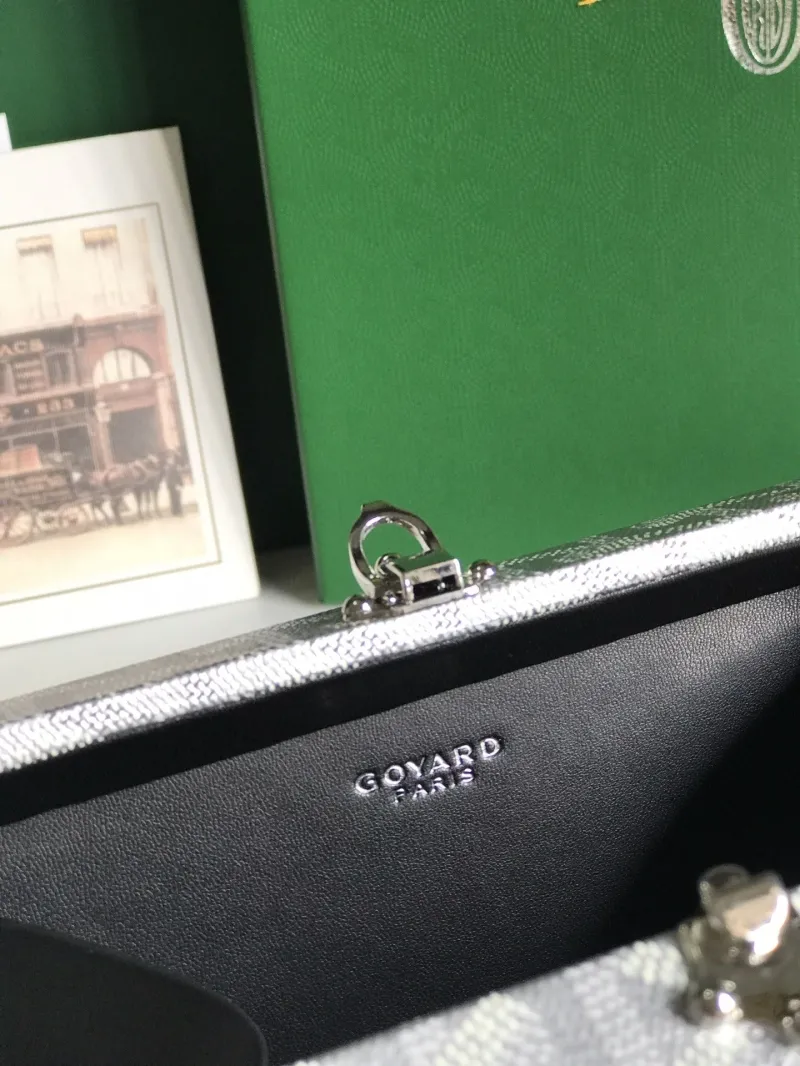 Goyard Silver Box Crossbody Bag - Image 8