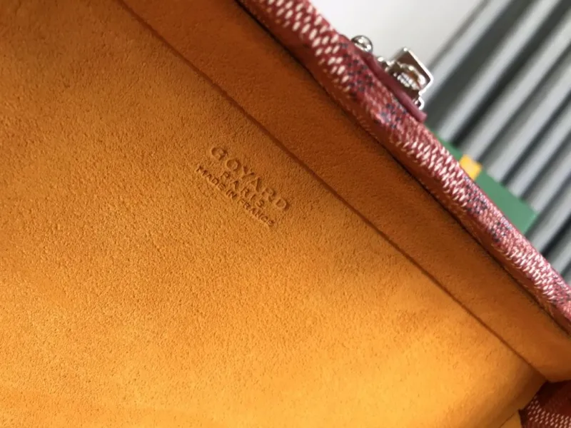 Goyard Red Box Bag 28 - Image 9