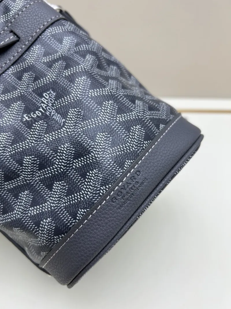 Goyard Gray Mini Bucket Crossbody Bag - Image 6