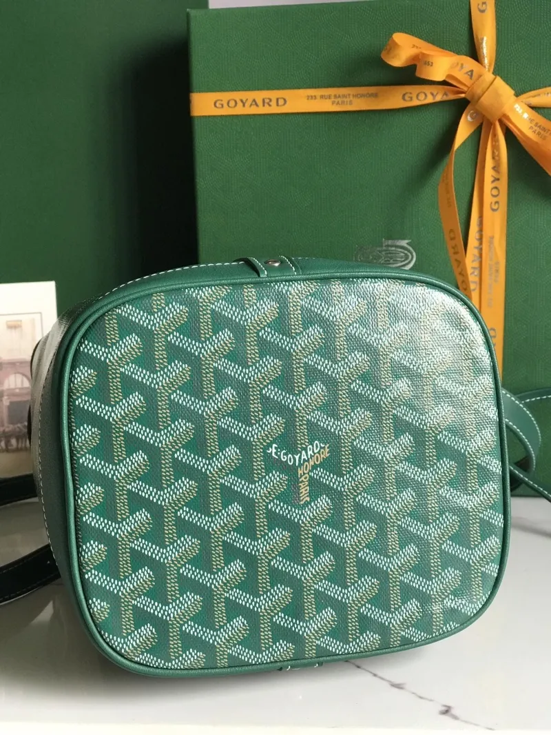 Goyard Green Crossbody Bucket Bag 54 - Image 7