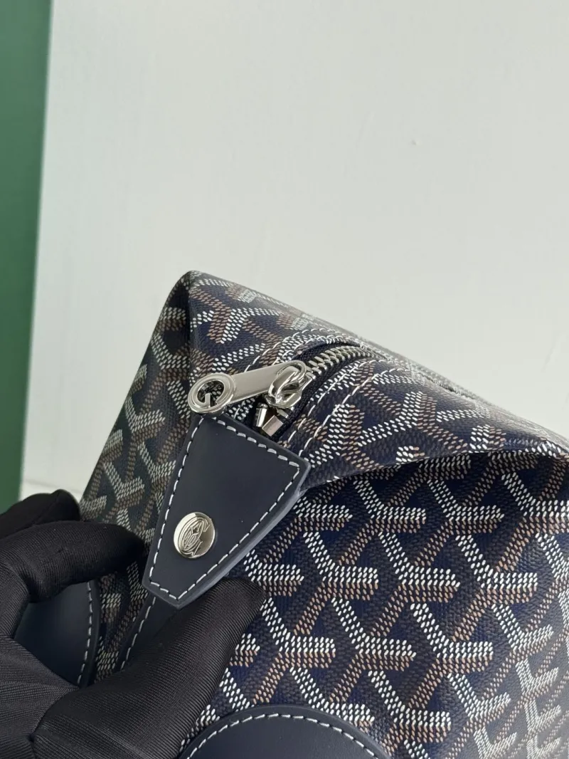 Goyard Dark Blue Cosmetic Bag 4 - Image 6