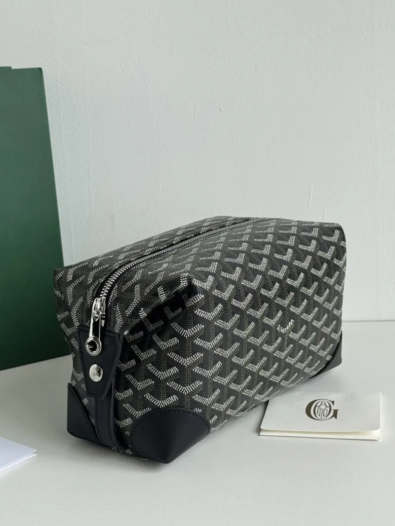 Goyard Black Cosmetic Bag 8 - Image 3