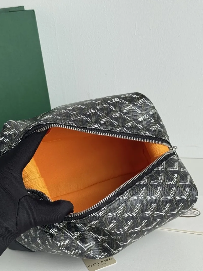 Goyard Black Cosmetic Bag 8 - Image 8