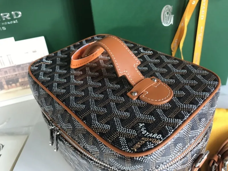 Goyard Black Cosmetic Bag 74 - Image 5