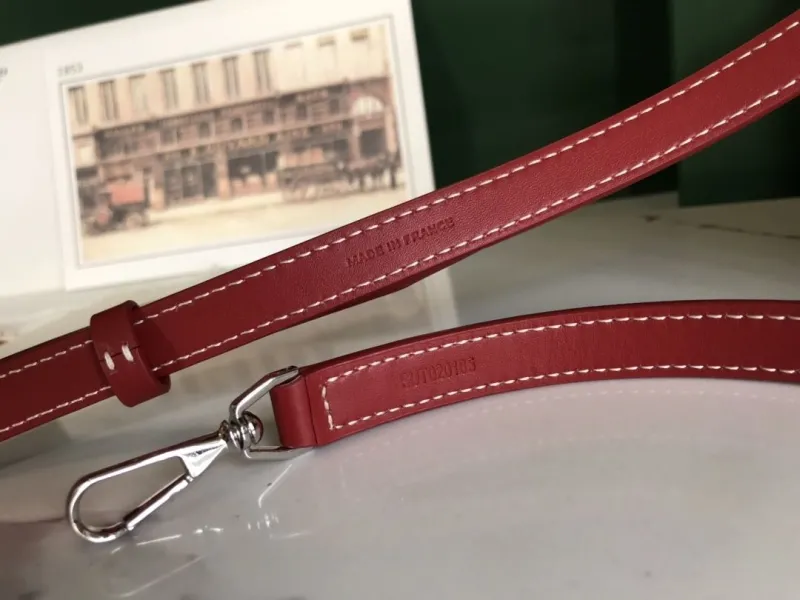 Goyard Red Cosmetic Bag 75 - Image 9