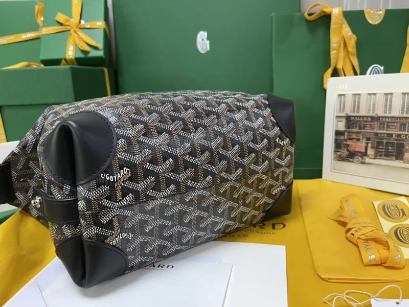 Goyard Black Cosmetic Bag 79 - Image 6