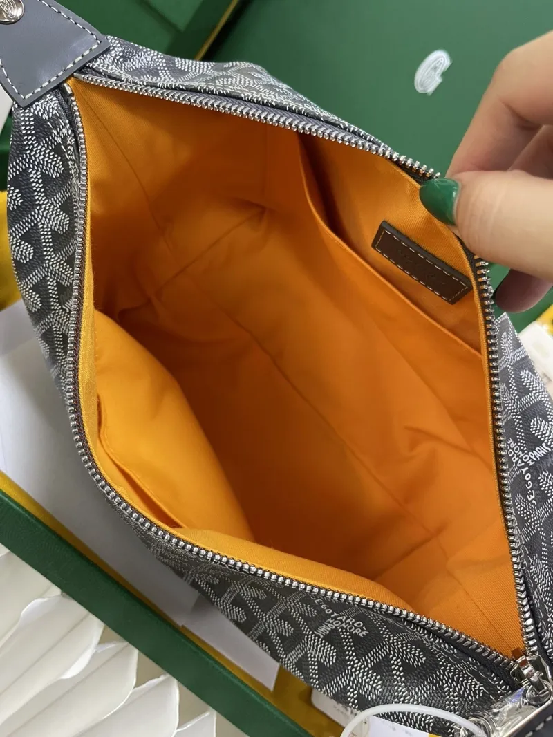 Goyard Gray Cosmetic Bag - Image 7