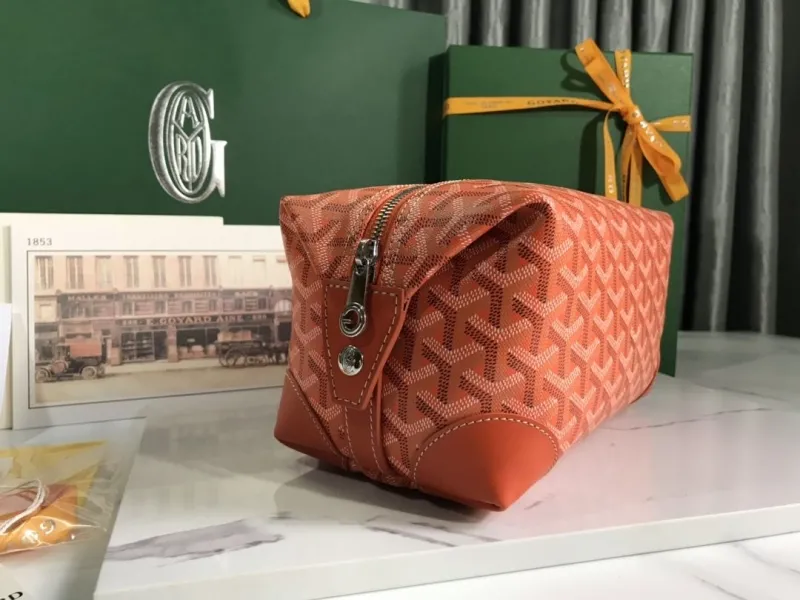 Alternative view of Goyard Orange Cosmetic Bag 94