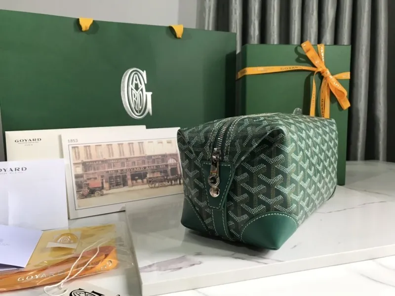 Alternative view of Goyard Green Cosmetic Bag 96
