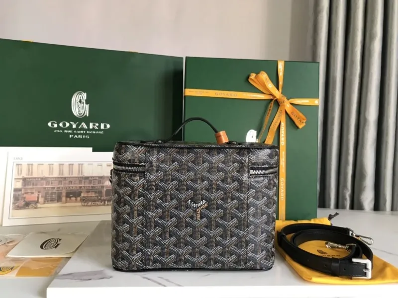 Alternative view of Goyard Black Cosmetic Bag 98