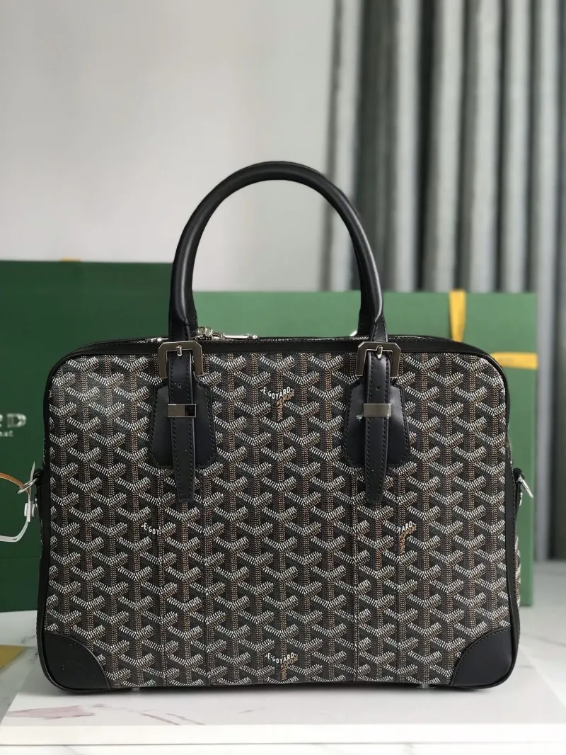 Goyard Black Men's Briefcase - Image 3